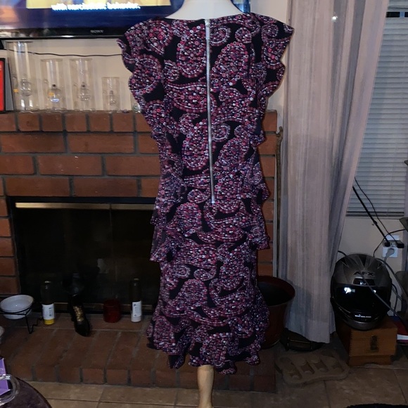 BX43 Michael Kors dress with ruffles - Picture 5 of 7